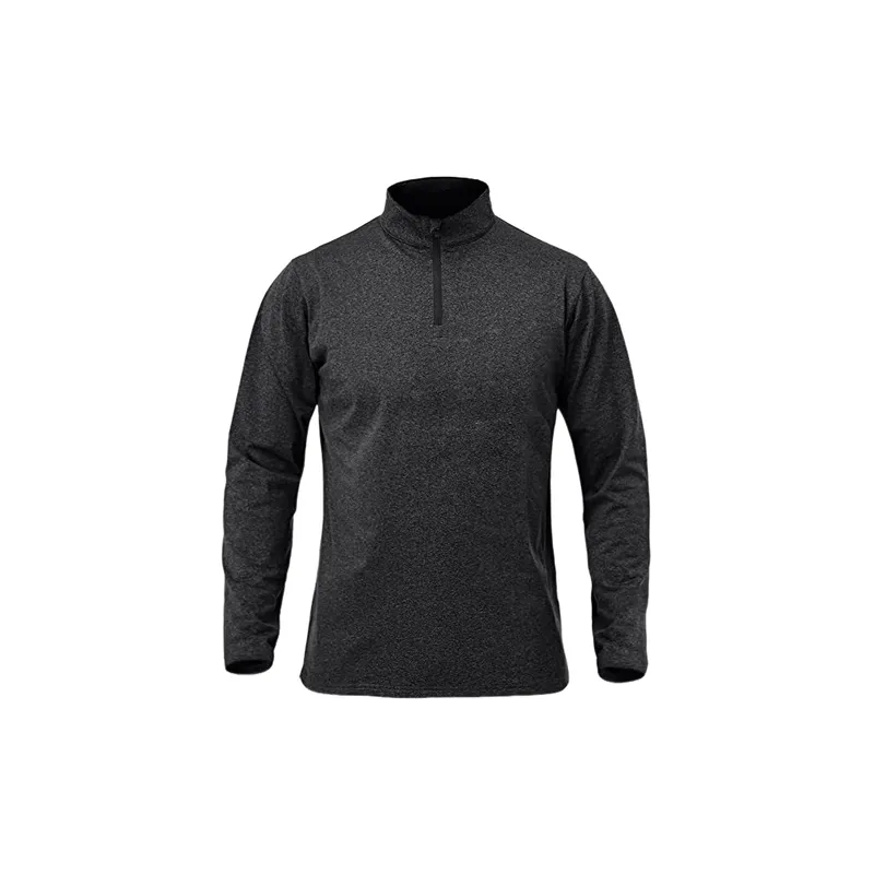 Plain Breathable Blended Synthetic Fabrics Polo-4