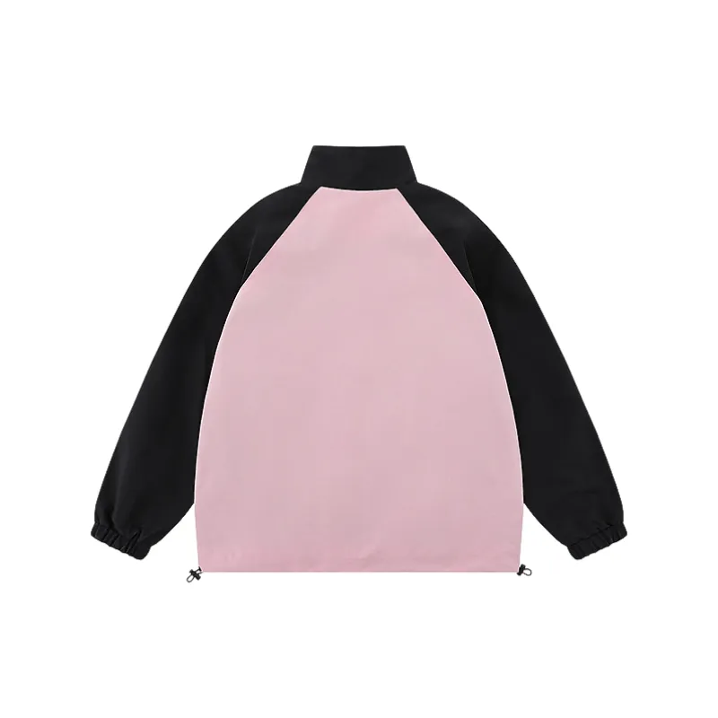 Casual Striped Polyester Jacket-5