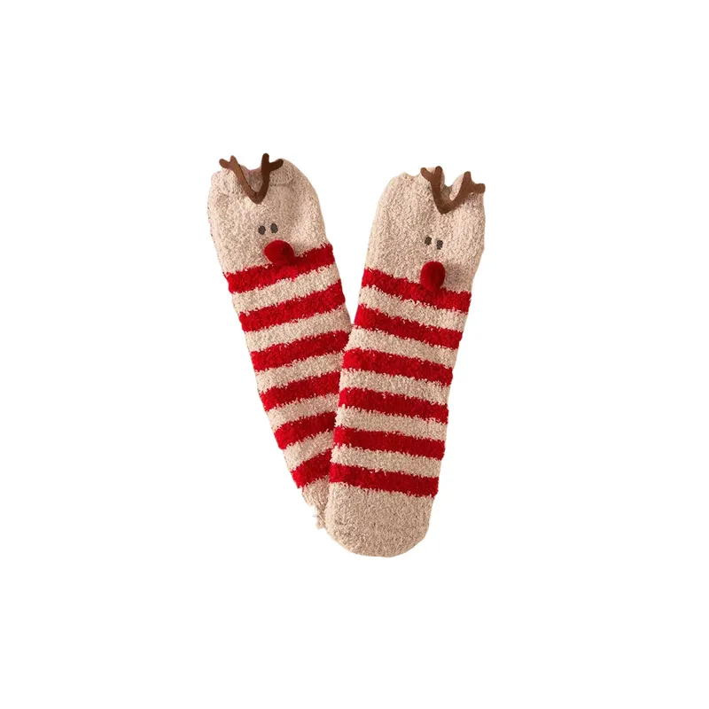 Casual Soft Polyester Mid Calf Sock-2