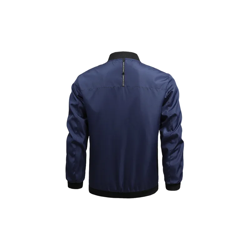 Casual Breathable Blended Synthetic Fabrics Jacket-1