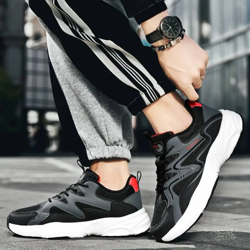 Sporty Breathable Running Shoes-9