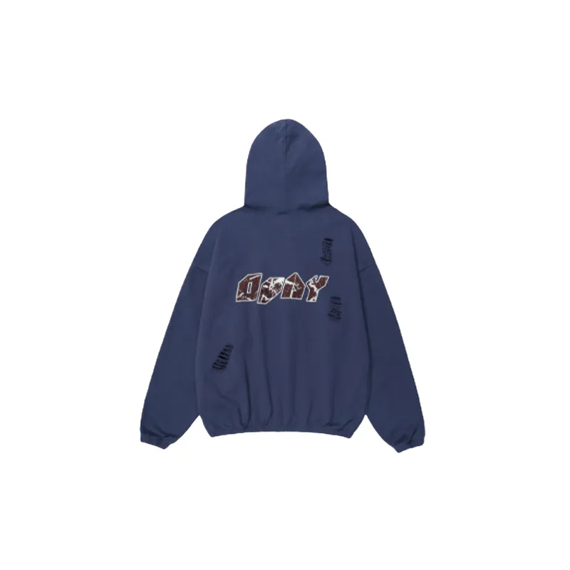 Loose Ripped Sweatshirt-1