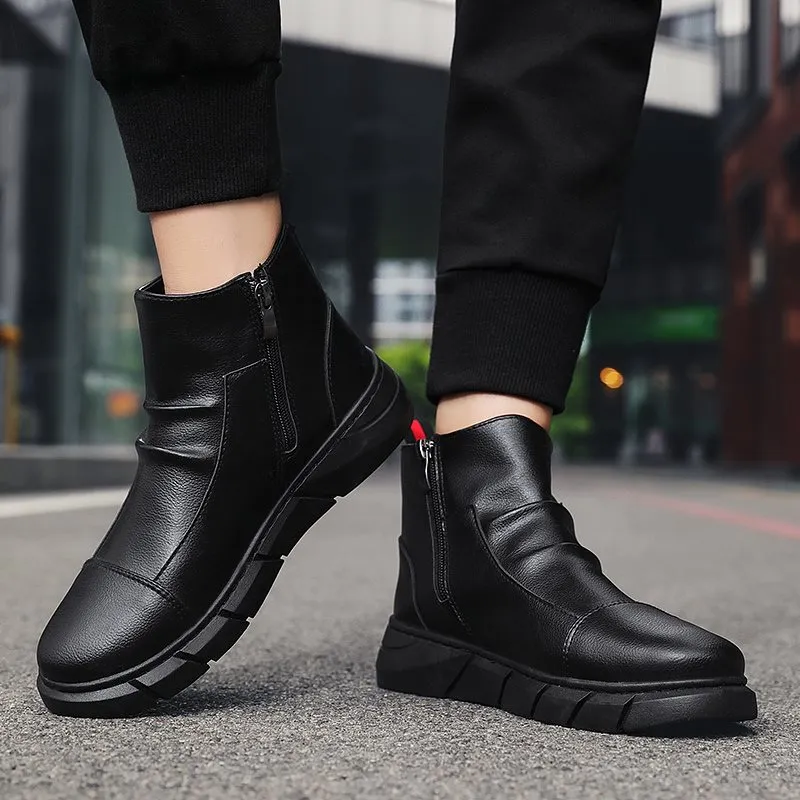Casual Waterproof Martin Boot-2