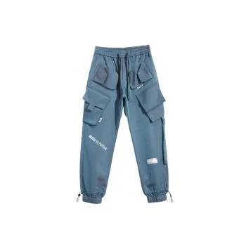 Trendy Loose Multi Bag Leg Casual Pants