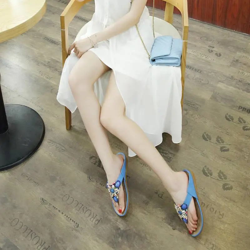 Retro Shell Flip Flops-11