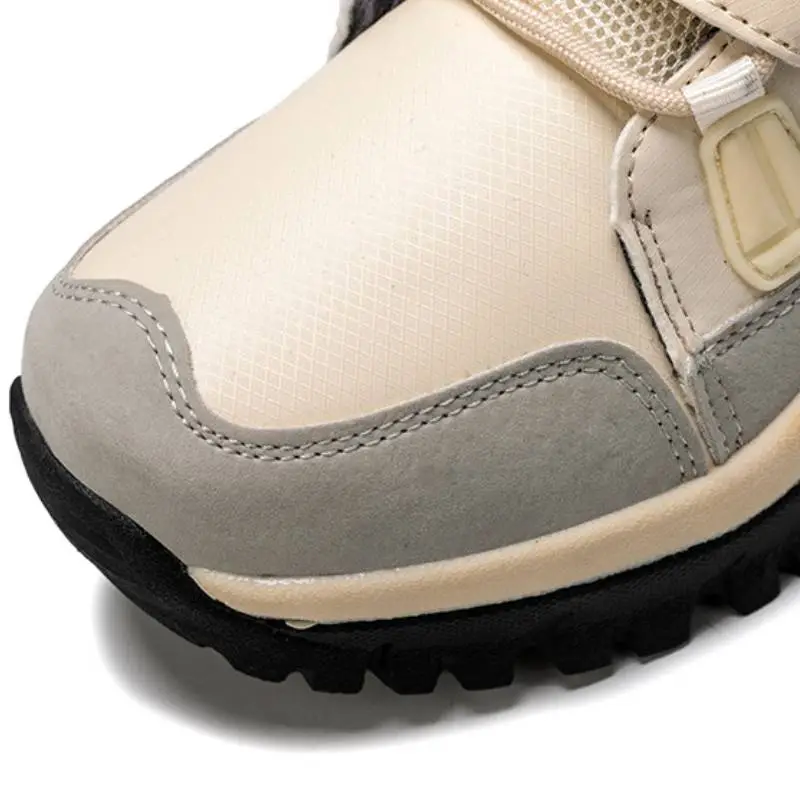 Leather Waterproof Warm Snow Boots-8