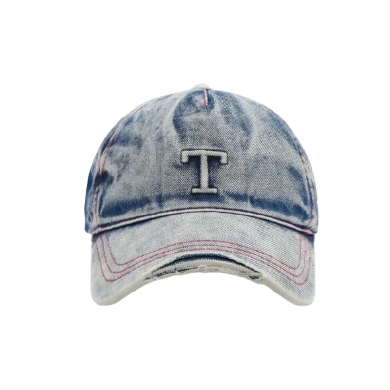 Retro Washed Peaked Cap-0