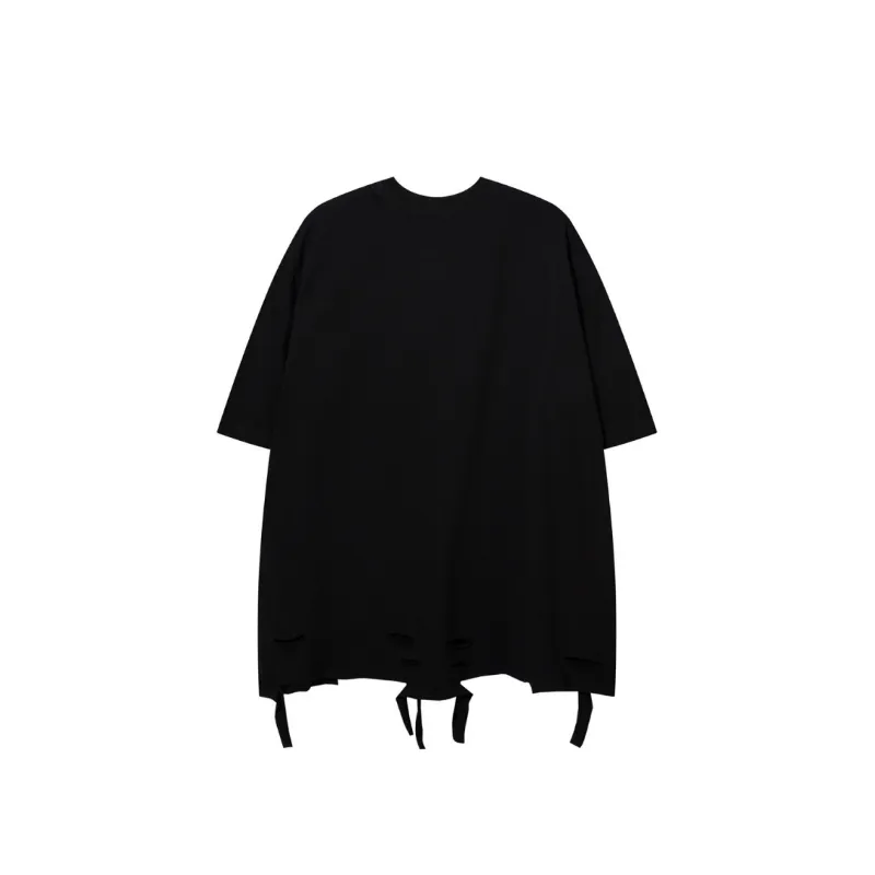 Street Loose 100% Cotton T Shirt-1