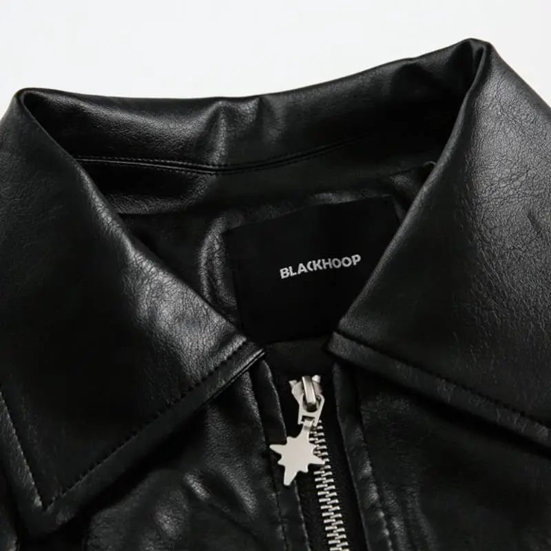Cool Long Sleeve PU Jacket-4