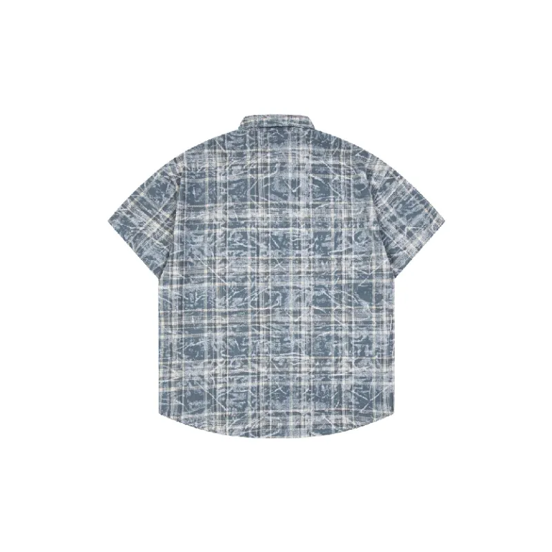 Casual Loose Cotton Blended Fabric Shirt-1