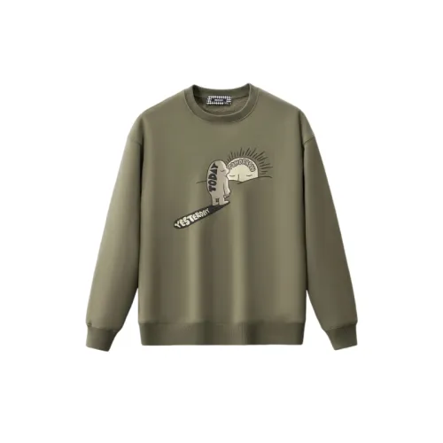 Printed Crewneck Long Sleeve INS Sweatshirt