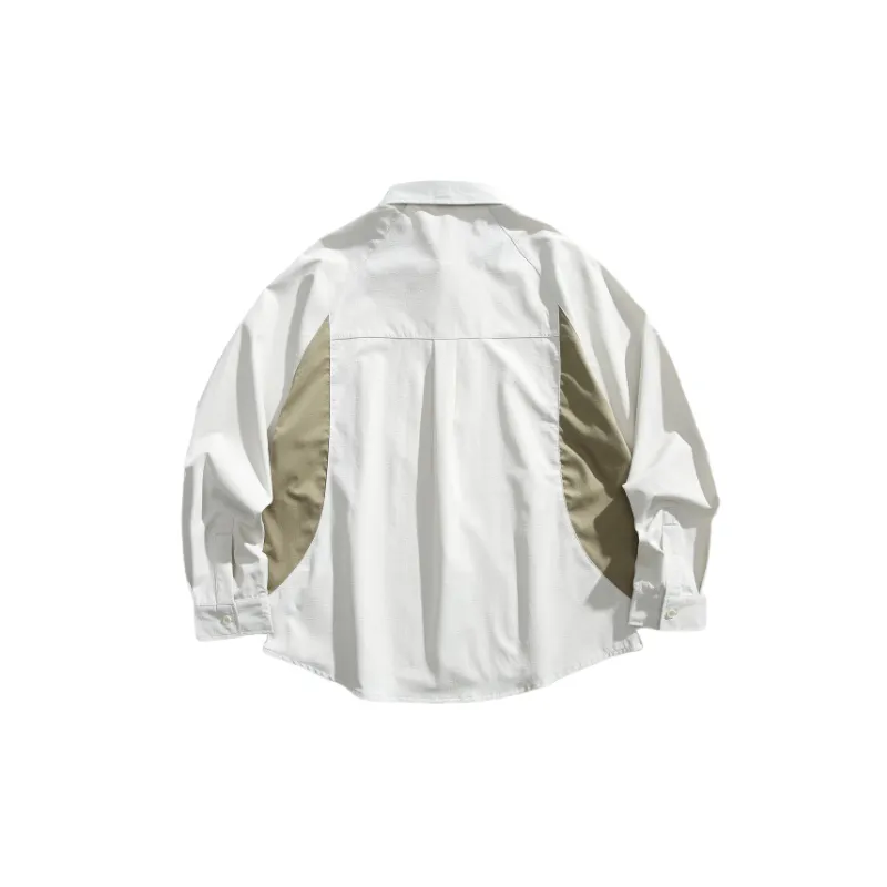 Loose Casual Cotton Blended Fabric Shirt Unisex-1