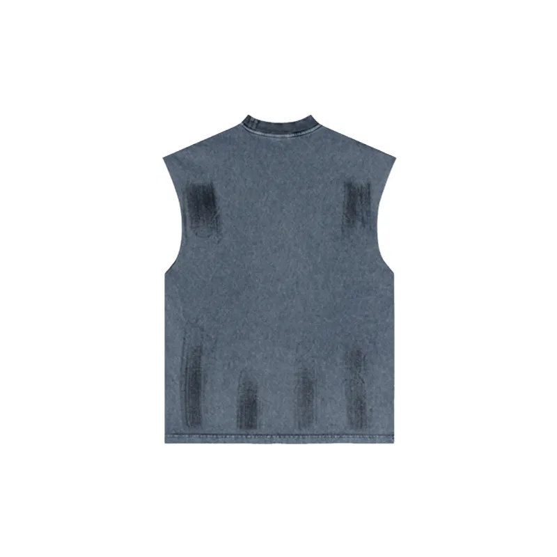 Retro Sports Cotton Vest-9