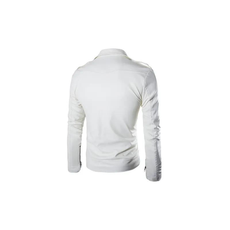 Casual Cool PU Leather Jacket-1