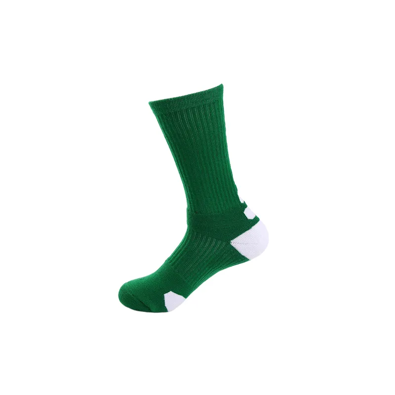 Sporty Simple Polyester Cotton Knee High Socks-3