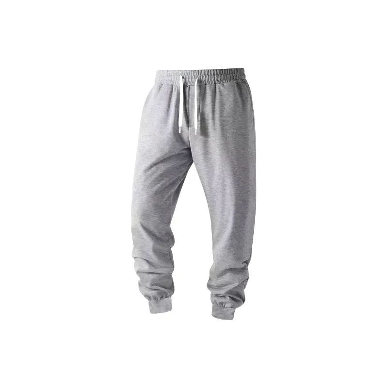 Simple Regular Polyester Casual Pants-0