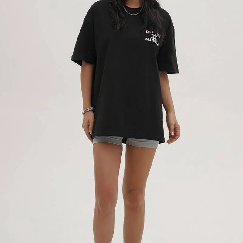 Funky Loose 100% Cotton T Shirt-8
