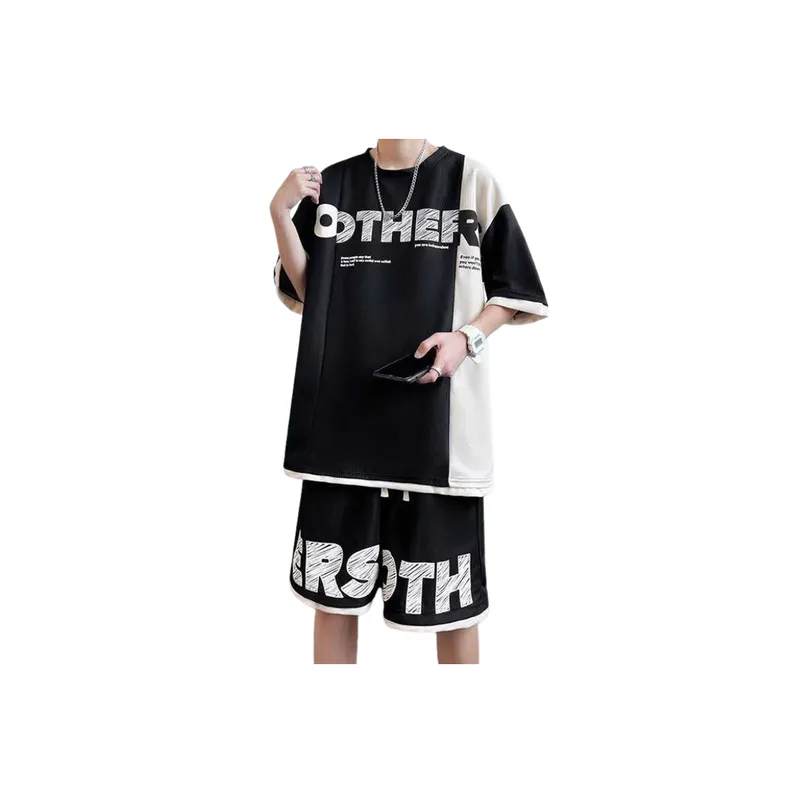 Short Sleeved T Shirt And Sports Pants Set