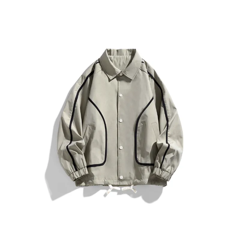 Fashion Loose Baseball Jersey-4