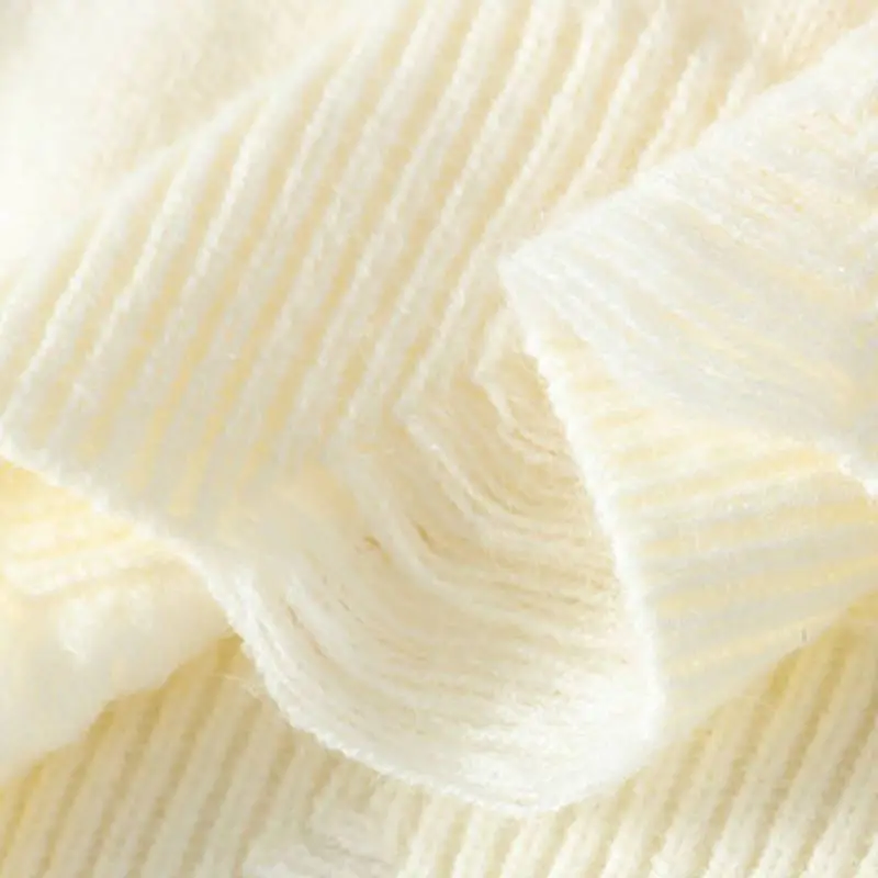Basics Simple Polyester Sweater-2
