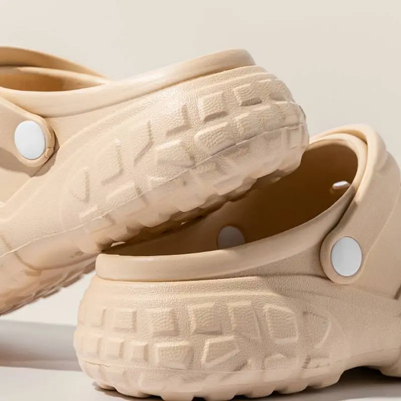 Simple Plain Clogs-6