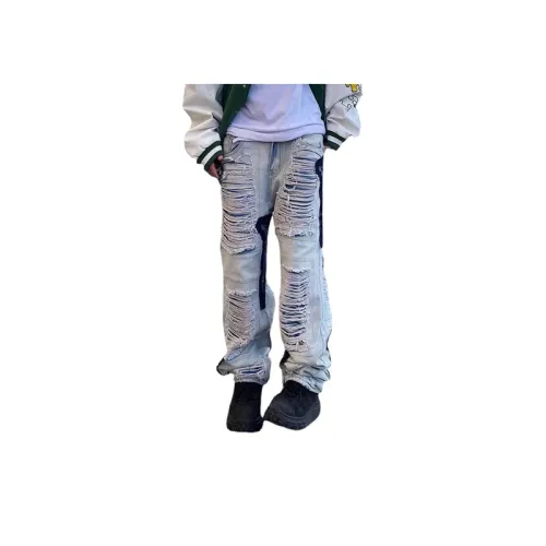 Hip Hop Trouserswith Zipper Design