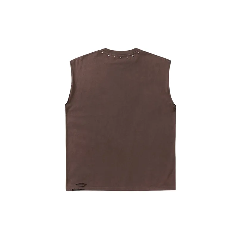 Loose Trendy Sleeveless Vest-1