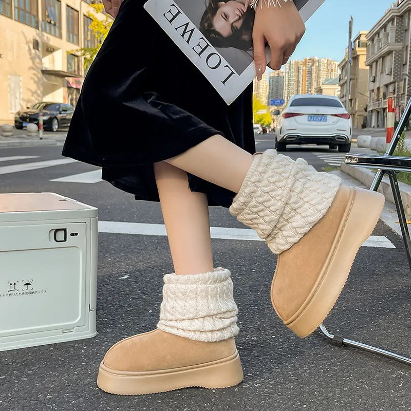 Fashionable Warming Snow Boots-1