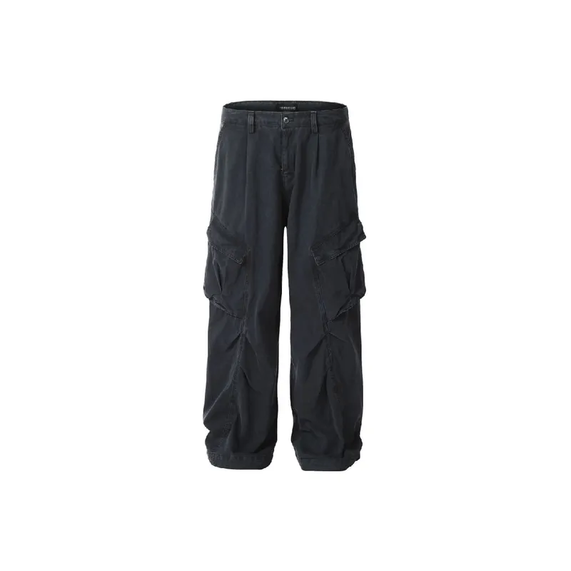 Glamorous Loose Cotton Cargo Pants-0