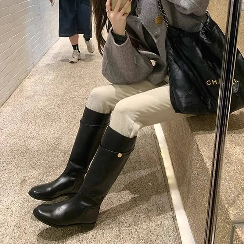 Street Funky Knee High Boots-2