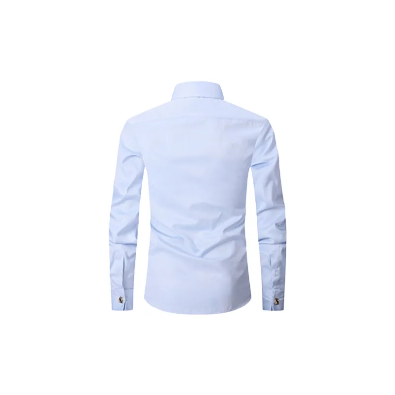 Business Basics Cotton Blended Fabric Shirt-3