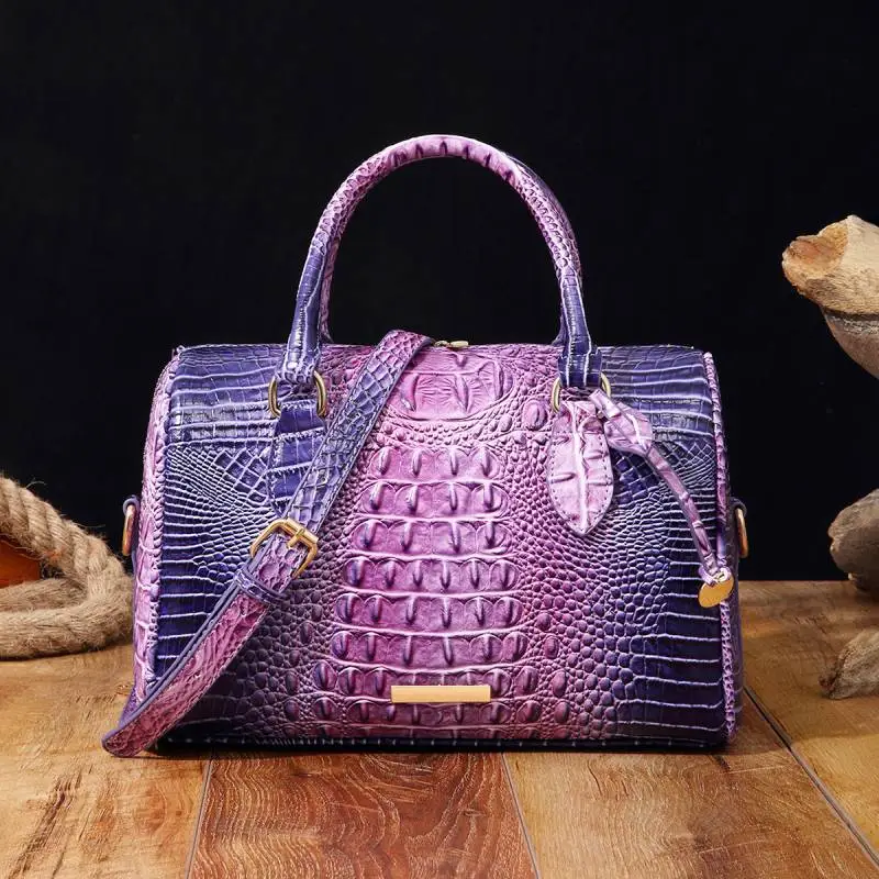 Retro Contrast Color Crossbody Bag-7