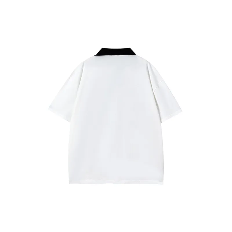 Fashion Polo Street Couple T Shirt-3