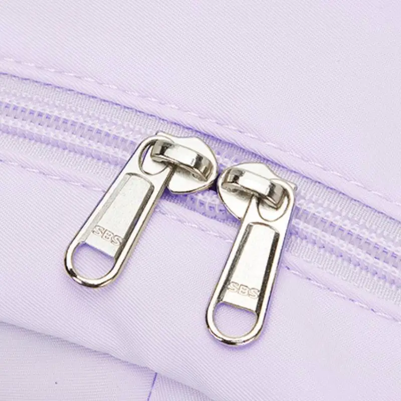 Sporty Plain Backpack Unisex-3