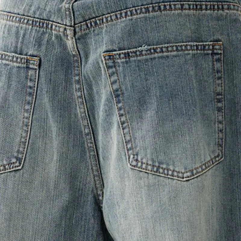 Retro Distress Jeans-2
