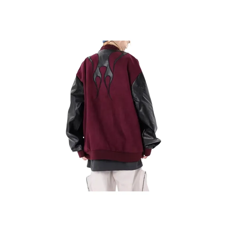Trendy Contrast Color Jacket-3