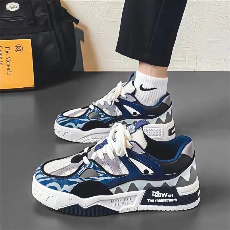 Sporty Casual Stylish Skateboarding Shoes-4