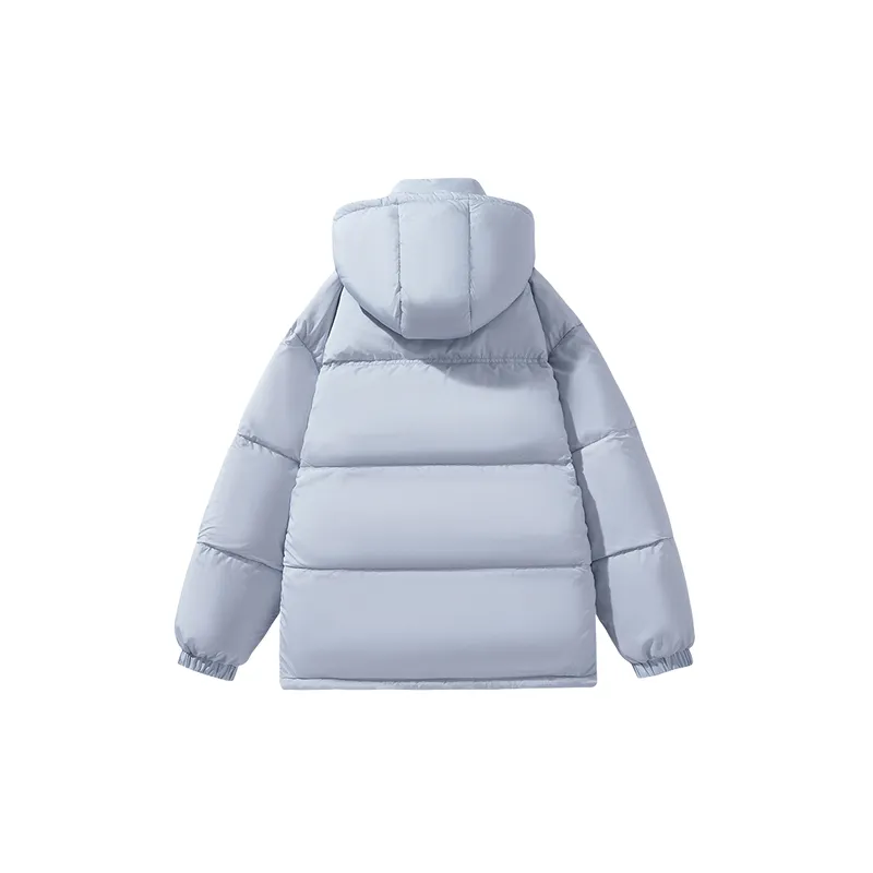 Casual Fashionable White Duck Down Jacket-3