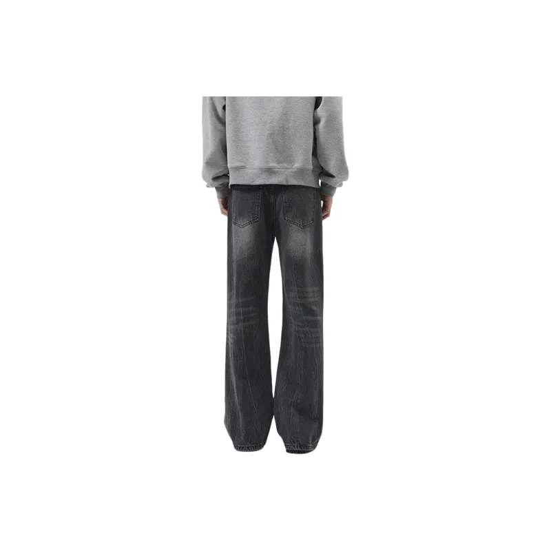 Retro Straight Leg Jeans-7