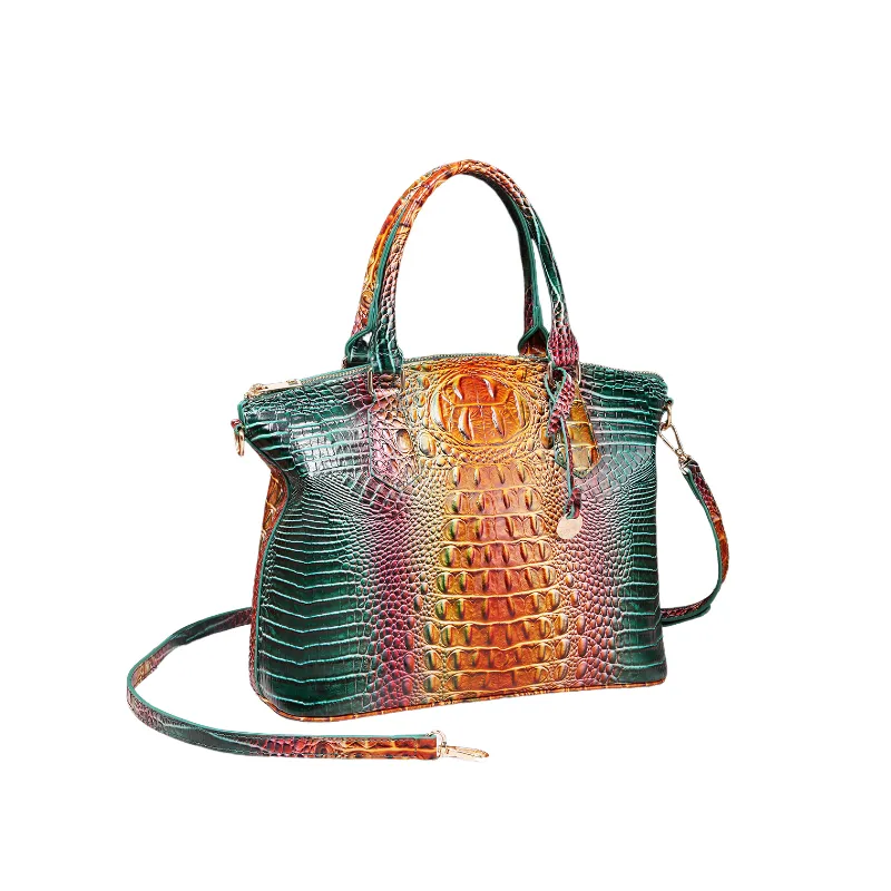 Retro Contrast Color Crossbody Bag-4