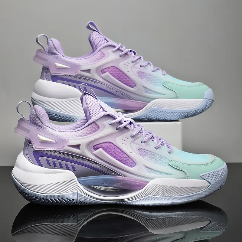 Sporty Casual Basketball Shoes-4