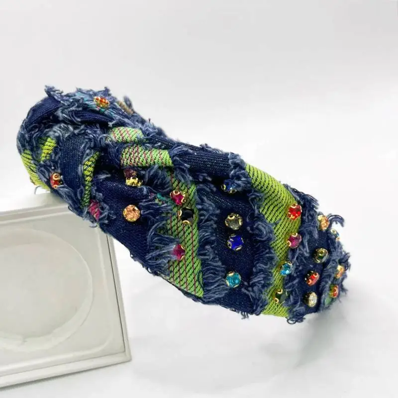 Casual Denim Hair Clasp-2