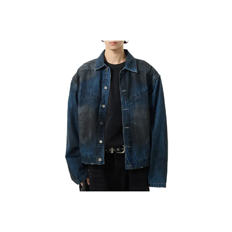 Casual Retro Denim Jacket-2