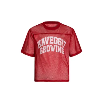 Trendy Letter Blended Synthetic Fabrics T Shirt