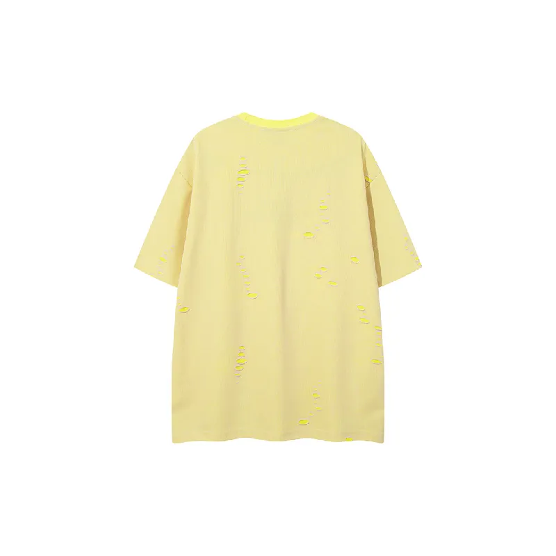 Street Fashion Cotton Blended Fabric T-Shirt Unisex-1