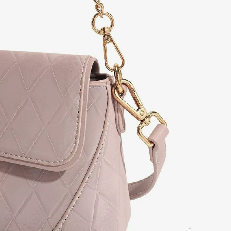 Simple Plain Crossbody Bag-5