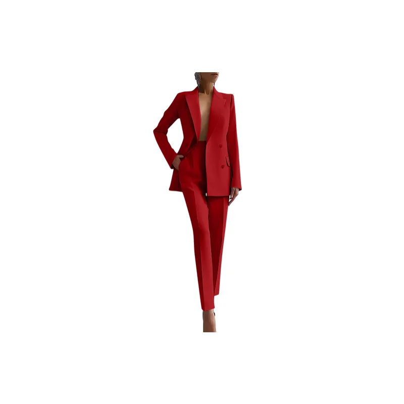 Fashionable Casual Polyester Suit-5