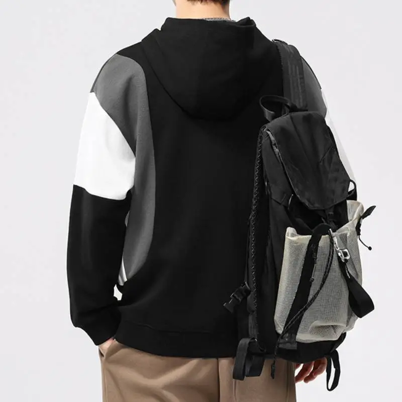 Casual Loose Cotton Hoodie-3