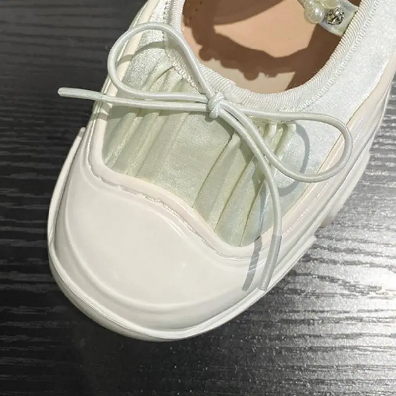 Retro Plain Mary Jane Shoes-6