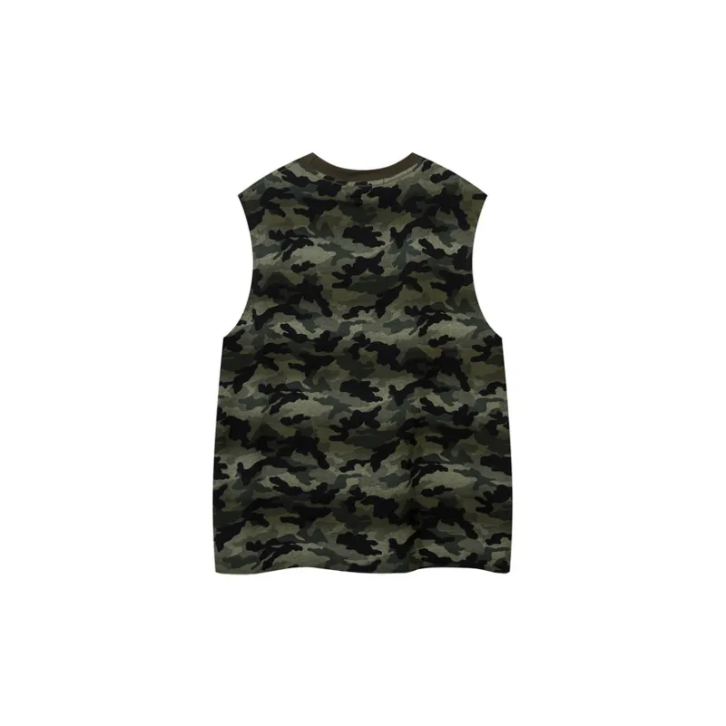Outdoor Workwear Camouflage Vest-5